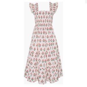 Like New Hill House Ellie Nap Dress in Poppy Block Print size Medium